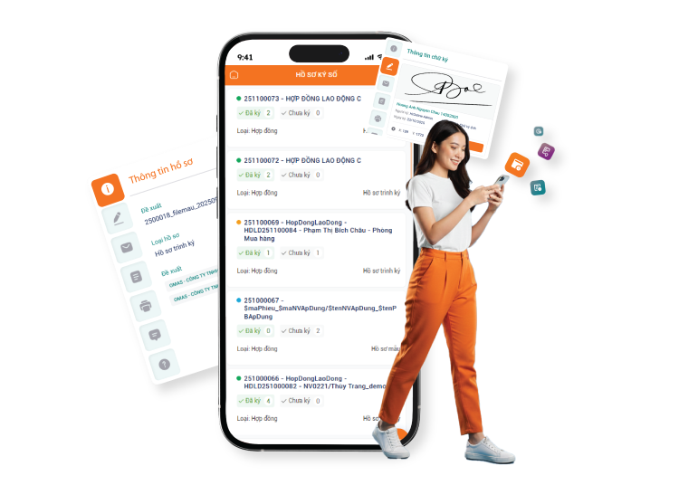 xFlow ứng dụng vào quản lý Ký số cho doanh nghiệp
