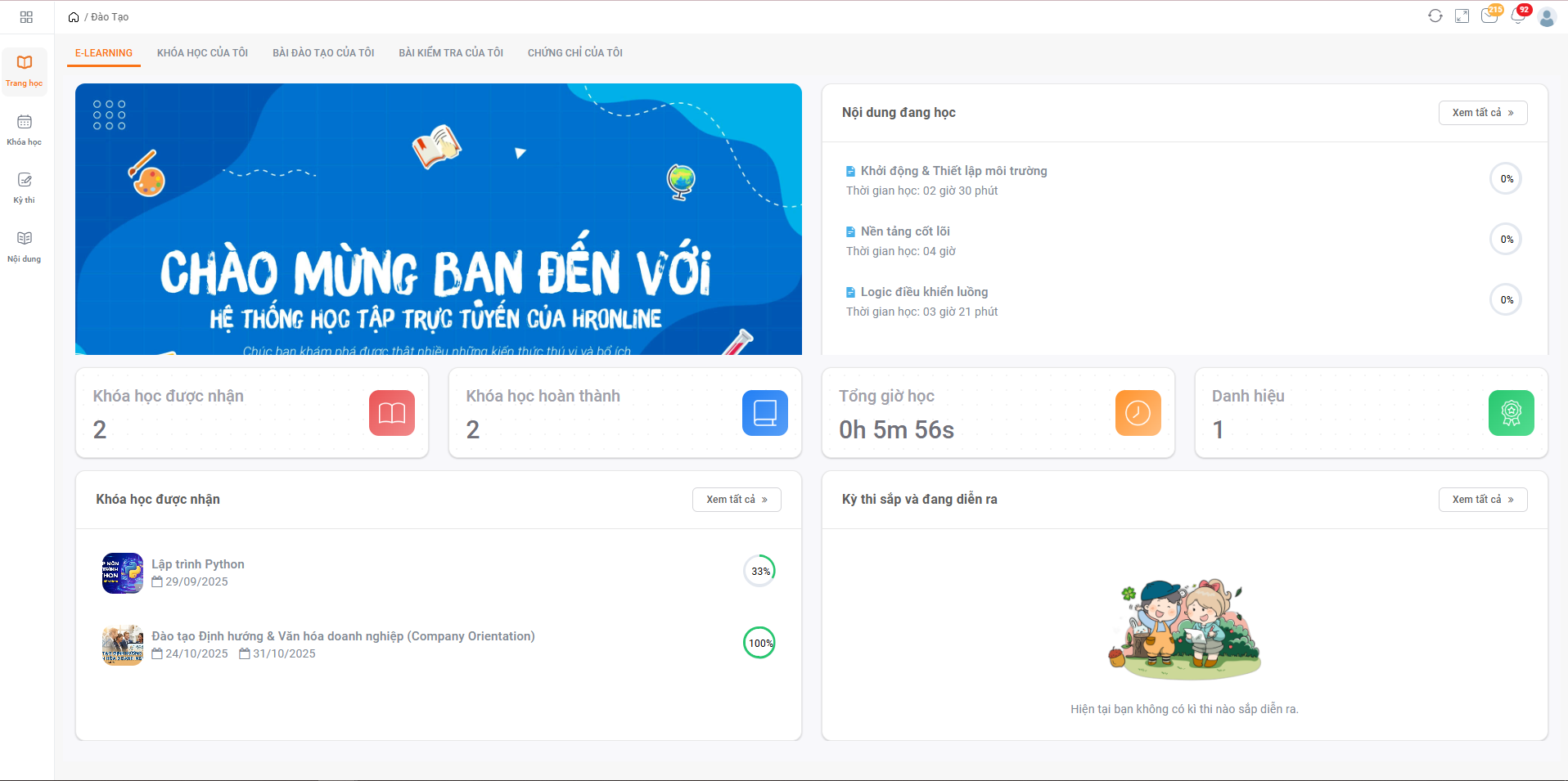 Quản lý đào tạo trực tuyến (E-Learning) với xFlow